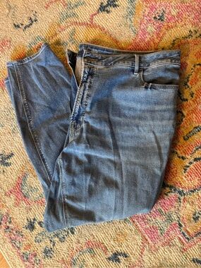 Old Navy Medium Blue Straight Jeans